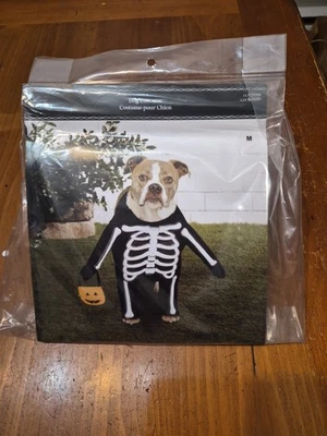 Disfraz de perro esqueleto Ashland Halloween talla mediana Foto 1 de 4