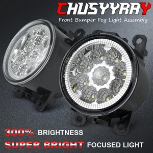 Par de faros antiniebla de parachoques delanteros para Acura TSX 2011-2014 lente transparente blanco A++ - Imagen 1 de 14