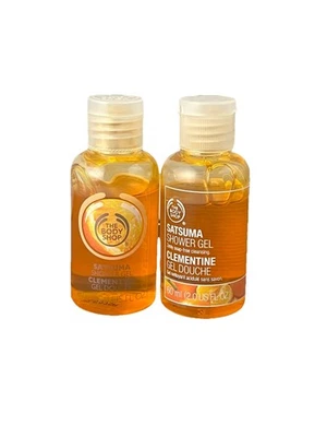 Gel de ducha The Body Shop Satsuma 60 ml (2 fl oz) NOS (paquete de 2) Foto 1 de 2