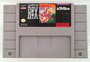 ☆ 🟥 Radical Rex (1994) 🟥 ☆ - Nintendo SNES - (NTSC) - Picture 1 of 3