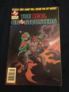 The Real Ghostbusters #2 Newsstand No Poster Now Comics 1988 - Picture 1 of 2