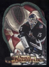 16 NIKOLAI KHABIBULIN 1997-98 PACIFIC PARAMOUNT GLOVE SIDE LASER CUTS COYOTES