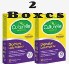 Culturelle Digestive Daily Probiotic (2 Boxes) 50 Capsules EXP 5/2024 NIB 