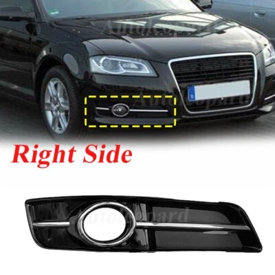 For Audi A3 2010 2011 2012-2013 Right Passenger Side Fog Light Cover 8P0807682J - image 1 of 4