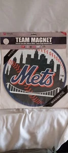Mets Baseball New York TEAM MAGNET FREMONT DIE NIP - Picture 1 of 6