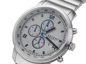 Massiver REGENT GM-2111 Made in Germany Chronograph 44 mm UVP 278,00 EUR - Bild 1 von 4