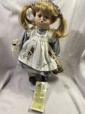 Porcelain Genuine Doll Collectible Memories  - Image 1 of 2