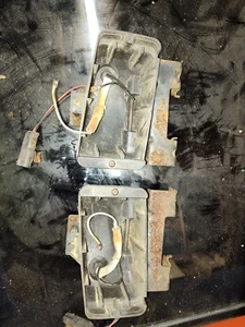 91-92 Firebird gta trans am Front Fog Driving Lights Mounting Brackets PAIR - Picture 1 of 2