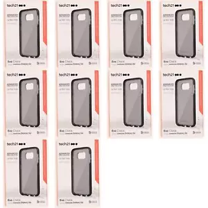 LOT OF 10 Tech21 Case Samsung Galaxy S6 - Smokey Black Smokey Grey Galaxy S6 - Picture 1 of 4