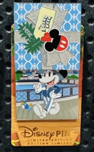 2024 Disney Parks Happy Holidays Boardwalk Resort Pin Dapper Dan Mickey Mouse - Picture 1 of 1