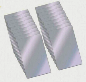 Lot of 576 School Shatter Proof Plastic Mirrors 4 x 6 Inch Tiles Round Corners - Picture 1 of 9