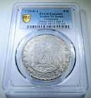 PCGS 1755 Guatemala Silver 8 Reales Genuine 1700