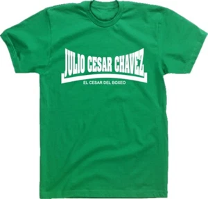 Julio Cesar Chavez 'El César del Boxeo' T-Shirt - Retro Boxing, Various Colours - Picture 1 of 9