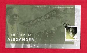 2018 FEBRUARY 1 FDC CANADA STAMPS - LINCOLN M. ALEXANDER ST - Picture 1 of 1