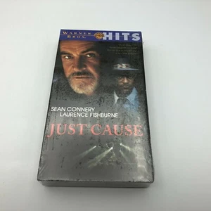 Just Cause VHS 1998 New Factory Sealed Sean Connery Laurence Fishburne A5 - Imagen 1 de 11