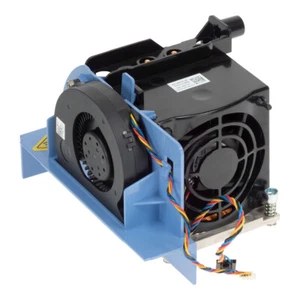 Refroidisseur CPU Dell 0W567F 0W715F 0F306F Dissipateur + 2 Fan T5500 Précision - Photo 1/2
