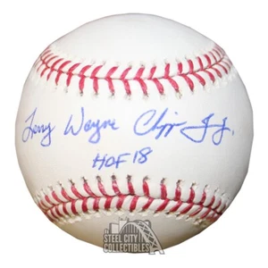 Chipper Jones Autographed Full Name Baseball HOF Inscription - PSA - Picture 1 of 1