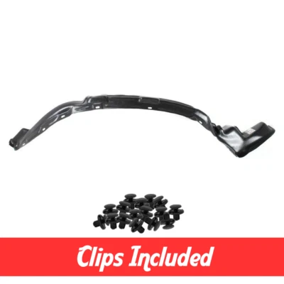 Front Passenger Side Fender Liner w/ Clips For 1993-1998 Toyota T100 TO1251105 - Image 1 of 4