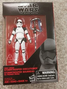 Star Wars The Last Jedi Black Series First Order Stormtrooper Executioner 3.75in - Picture 1 of 2