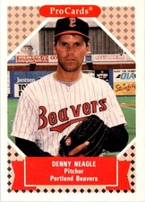 1991 ProCards Denny Neagle #89 Portland Beavers Baseball Card