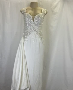 Natalie’s Bridal & Tuxedo Wedding Dress | Lace | Size Unknown - Picture 1 of 21