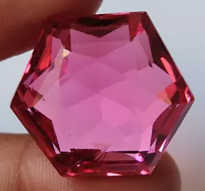 AAA+ Large Tourmaline 94.50 Ct. Hexagon Cut Loose Gemstone Gift for Women/Her - Picture 1 of 7