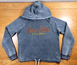 Iowa State Cyclones Hoodie Women's Small Gray Ladies Sweater Hooded Sweatshirt - Picture 1 of 6