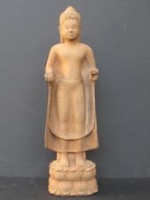 Grand Bouddha khmer en Grès du Cambodge