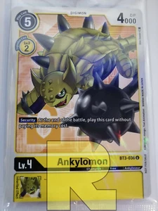 Ankylomon BT3-036 U Alternative Promoción Papel de Aluminio Emp Digimon Ver.1.5 - Imagen 1 de 2