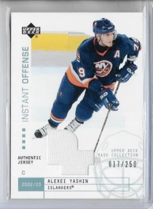 Alexei Yashin New York Islanders 2002-03 UD Mask Collection Jersey /250 #IO-AY - Picture 1 of 1
