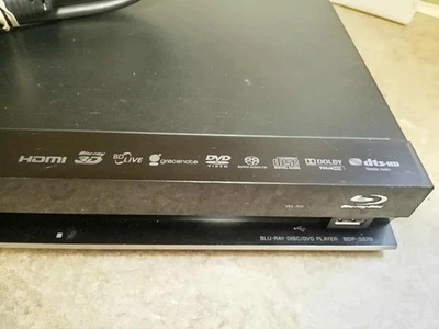 Sony BDP-BX57 SACD Smart 3D Blu-Ray DVD CD Player HDMI optical No Remote WiFi - Image 1 of 4