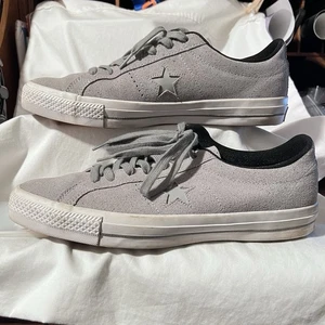 Converse One Star Pro OX Herren Grau Wildleder Leder Schuhe Turnschuhe 151424C Gr. 11 - Bild 1 von 8