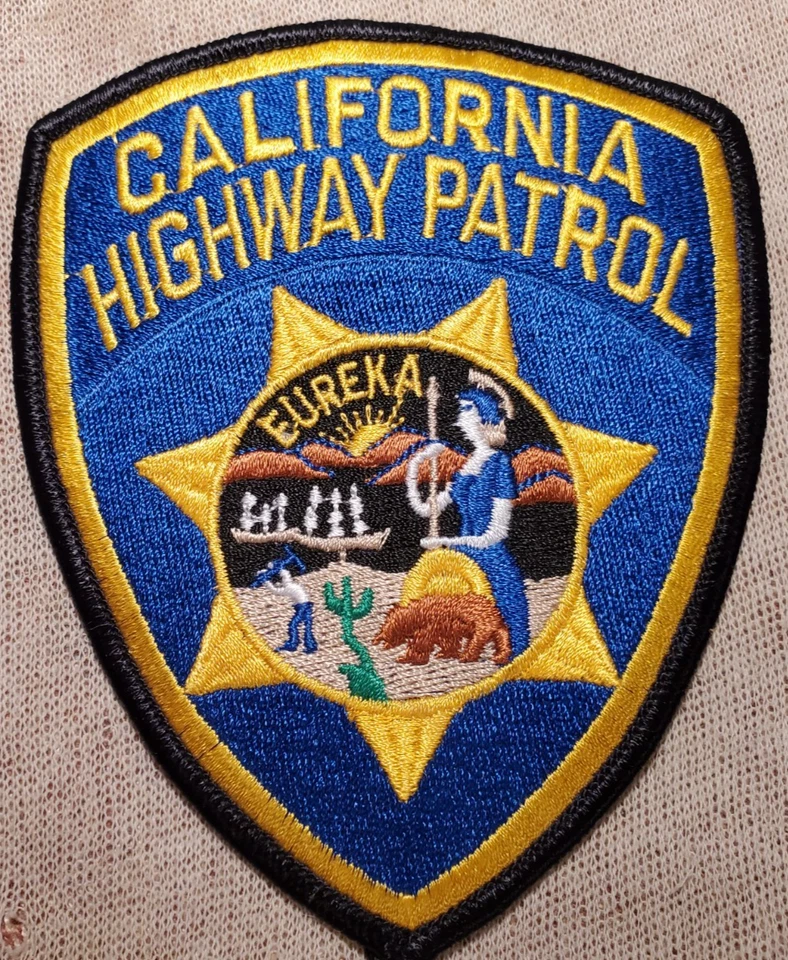 Parche para el hombro de la policía de la Patrulla de Carreteras de California Foto 1 de 1