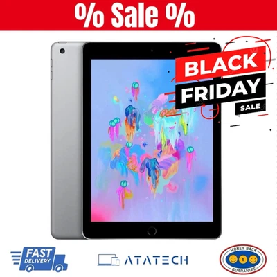 Apple 9.7" iPad 6ta Generación 32GB Wi-Fi SpaceGray OpenBox (Muy Bueno) Foto 1 de 4