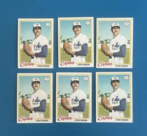 Vintage Baseball Card Lot - Steve Rogers - Picture 1 of 2