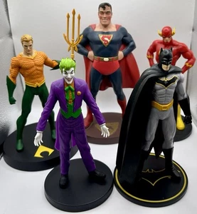 DC Hero Showdown! 5-Figure Set – Batman Superman Joker Flash Aquaman - Picture 1 of 16