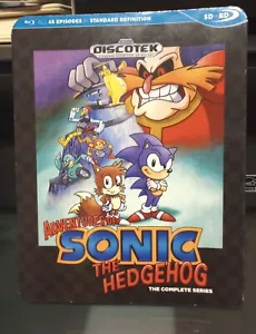 Adventures of Sonic the Hedgehog Blu-Ray Slipcover ONLY - Picture 1 of 4