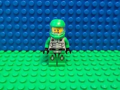 LEGO Chuck Stonebreaker Minifigura gs009 70706 70704 Galaxy Squad CMF Lote Raro  Foto 1 de 4