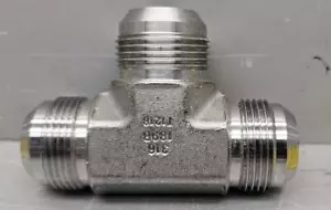 Parker 316 Stainless 37° Flare, JIC Union Tee Model 24 JTX-SS ++ NEW ++ - Picture 1 of 5
