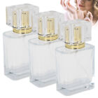 50ml Refillable Perfume Bottle Glass Spray Transparent Liquid Empty Atomi UK AUS