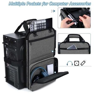 Gaming PC Tower Carrying Strap with Handle with Pockets Easily Install - Bild 1 von 10