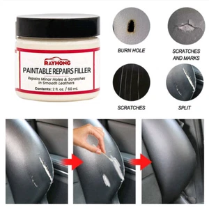Relleno de cuero para rellenar o reparar agujeros arañazos pasta de llenado flexible - Imagen 1 de 11