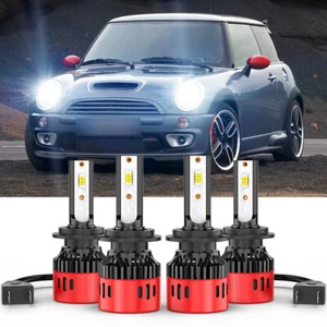 H7 + H7 Combo 2000W LED High Low Beam Headlight Kit for Mini Cooper 02-2006 HOT - Bild 1 von 12