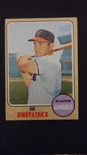1968 Topps baseball card # 552 Ed Kirkpatrick  ( VERY GOOD  CONDITION )