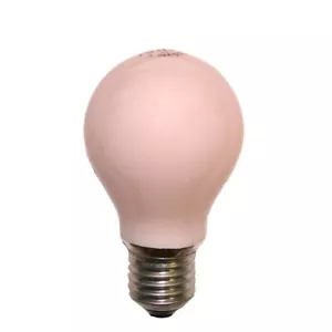 Softone Rose Pink 40W ES/E27 Incandescent GLS, Dimmable - Picture 1 of 1