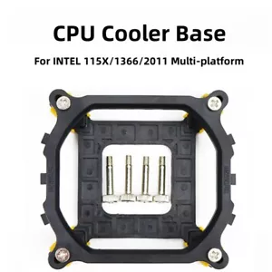 CPU Cooler Fan Bracket Desktop Socket Backplate for LGA 115X/1366/2011 Stand - Picture 1 of 9