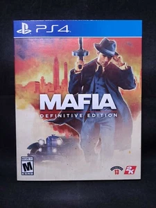Mafia Definitive Edition w/ Sleeve Cover (PS4 / PlayStation 4) BRAND NEW - Picture 1 of 2