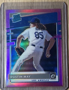 Dustin mayo - 2020 Donruss Optic clasificación #32 novato refractor rosa - Dodgers - Imagen 1 de 2