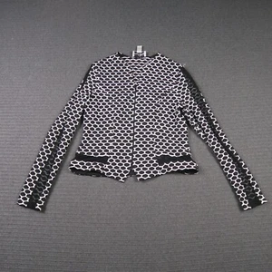 Joseph Ribkoff Womens Jacket 12(AU) or Medium White Honeycomb Zip Up Casual - Picture 1 of 8