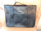unisex Dr. Martens black satchel bag kiev leather with Laptop case